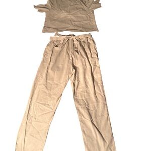 Women's Tan Jumpsuit